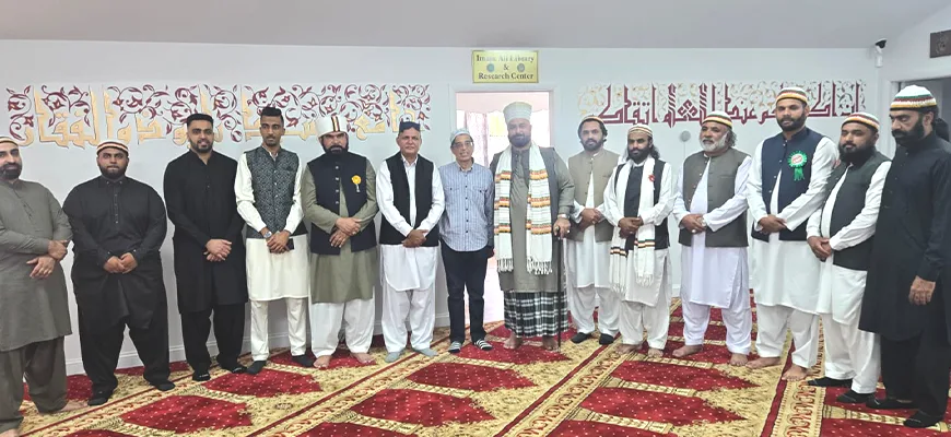 Visit of Pir Naqib ur Rahman Sahab photograph 2