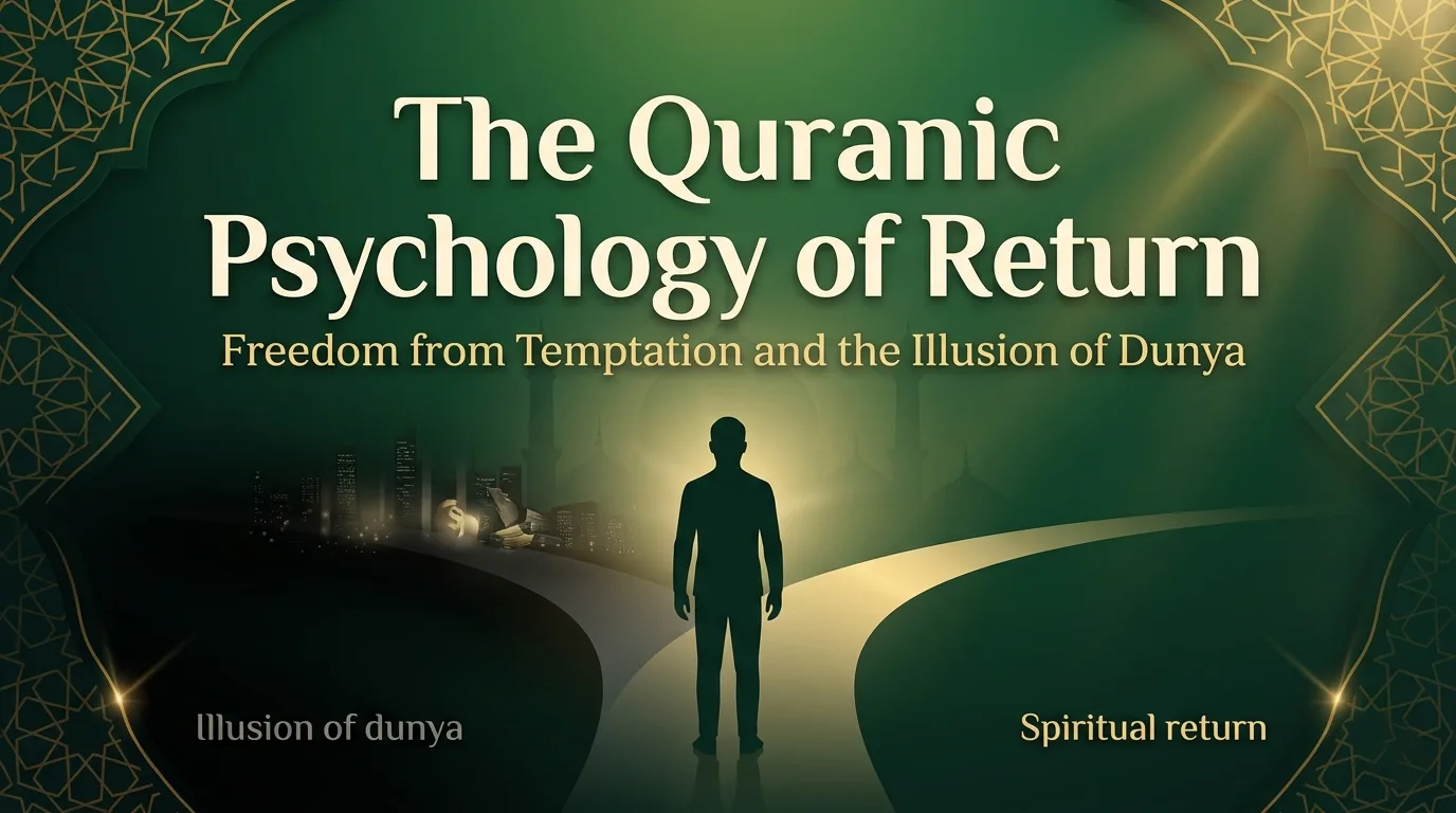 The Quranic Psychology of Return: Freedom from Temptation and the Illusion of Dunya